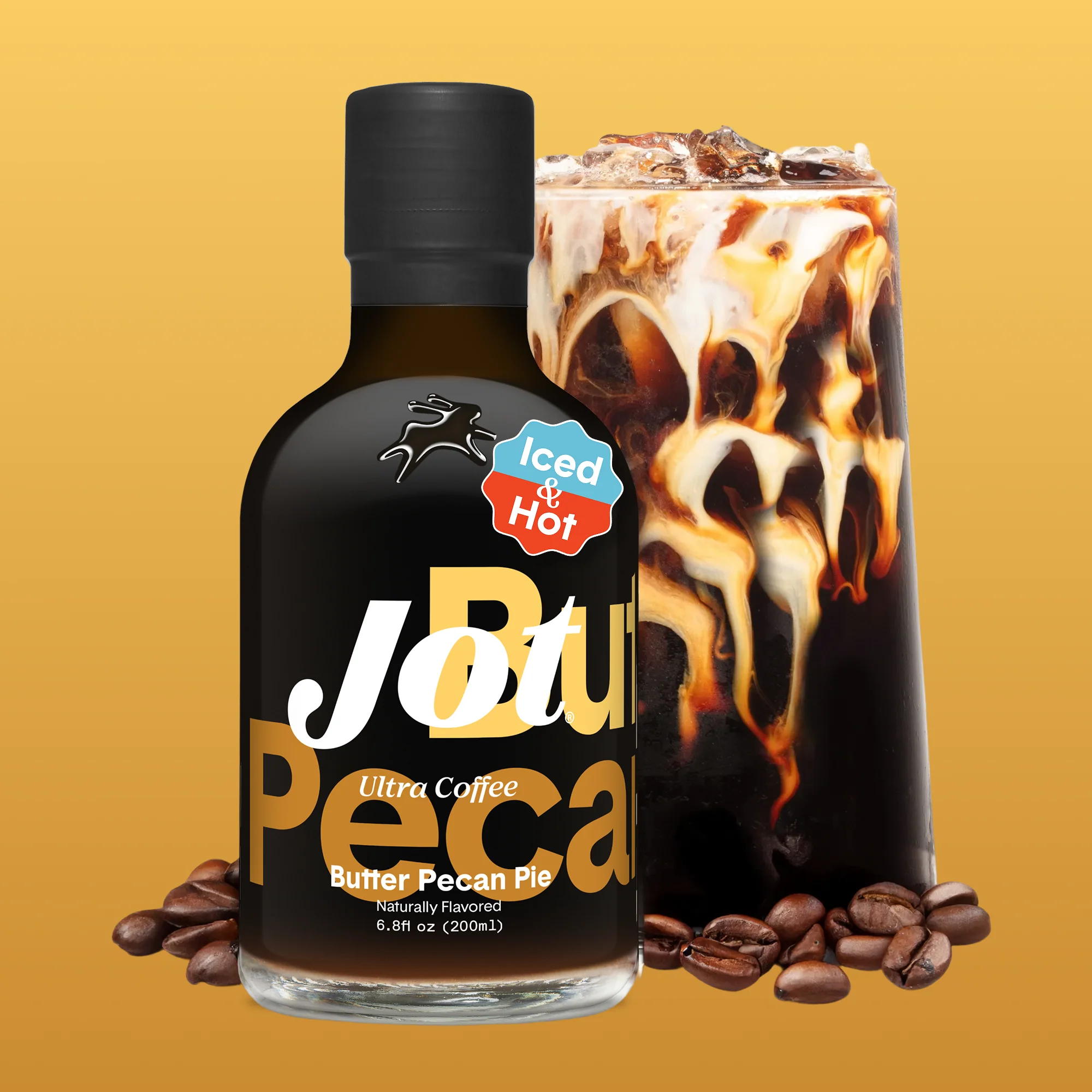 Butter Pecan Pie 20x Coffee Concentrate | Limited Batch |  Make 14 Cups Hot or Cold, With Milk or Water, in Seconds