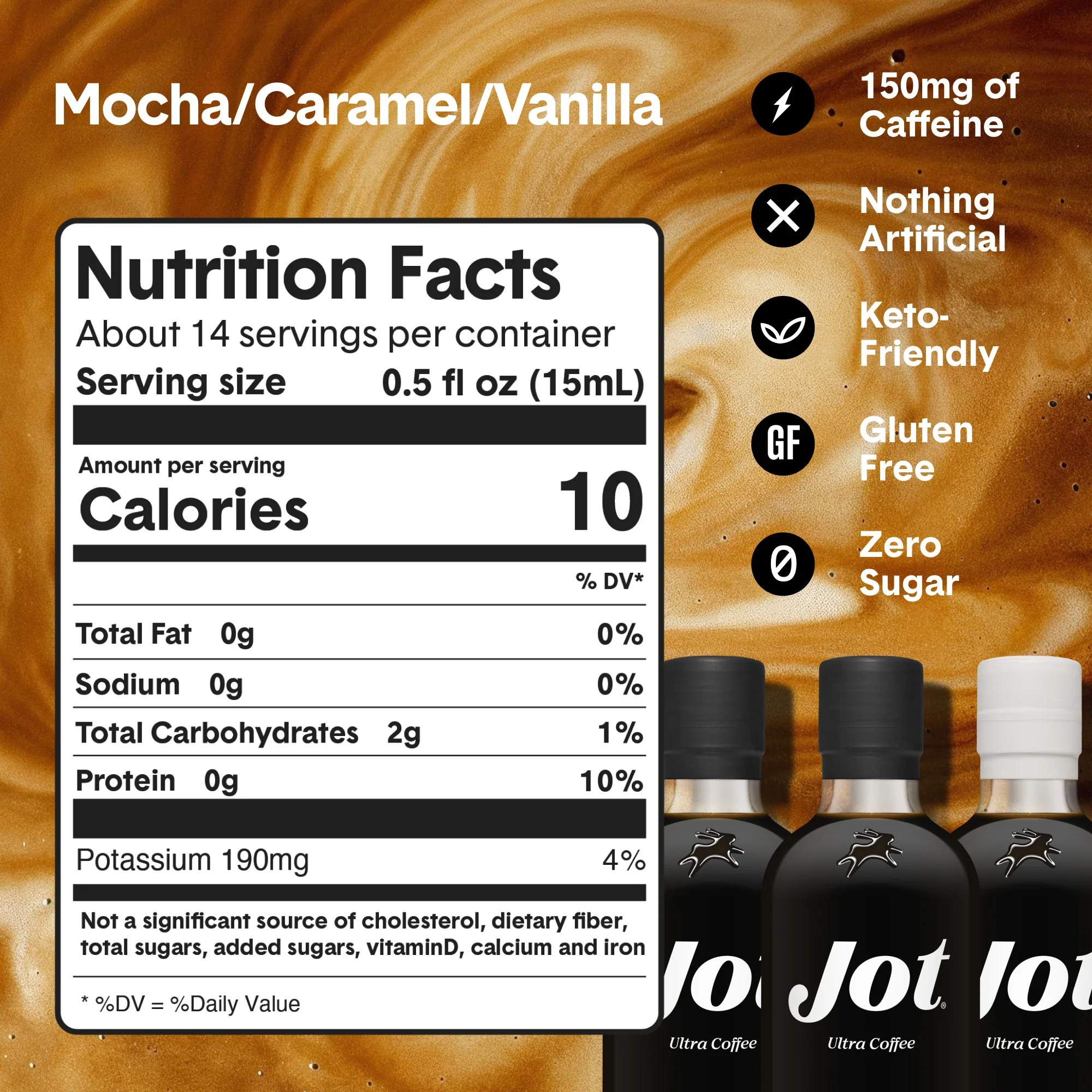 Caramel + Mocha + Vanilla Flavor Trio | Ultra Coffee Concentrate - Image 3