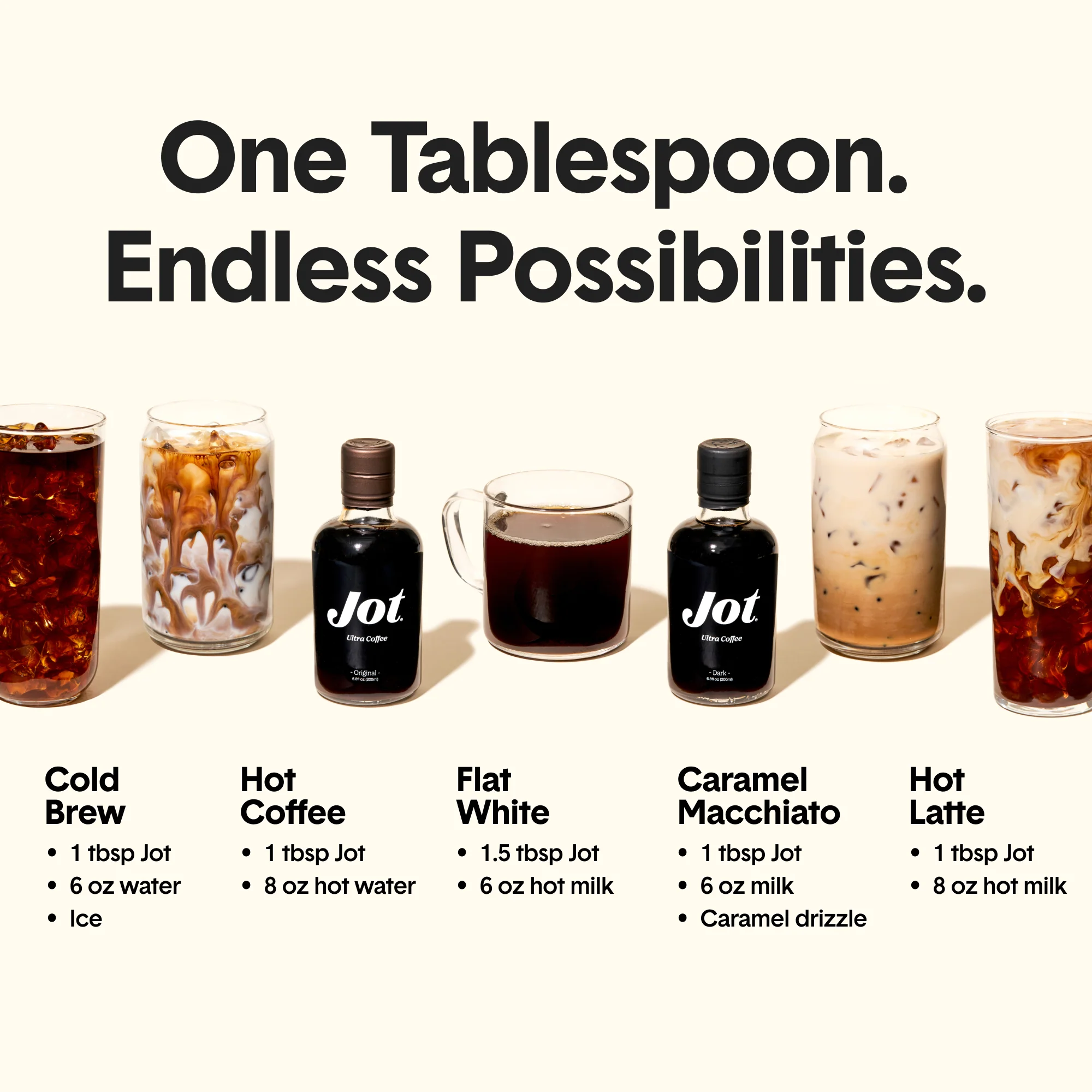 Dark Ultra 20x Coffee Concentrate | Make 14 Cups Hot or Cold, With Milk or Water, in Seconds - Image 5