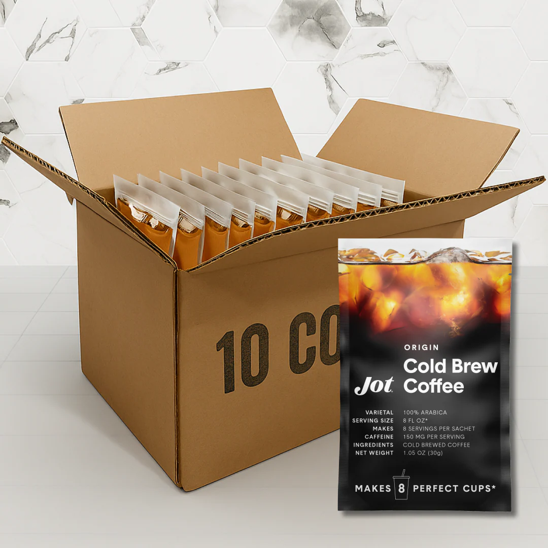 Cold Brew Soluble Coffee | Easy Cold Brew Coffee Program Solution | No Equipment, No Training, Makes up to 80 Cold Brews, Iced Lattes, & More