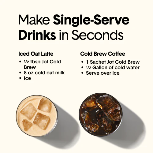 Cold Brew Soluble Coffee | Easy Cold Brew Coffee Program Solution | No Equipment, No Training, Makes up to 80 Cold Brews, Iced Lattes, & More - Image 5